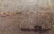 GUARDI, Francesco Gondola in the Lagoon dfhg USA oil painting reproduction